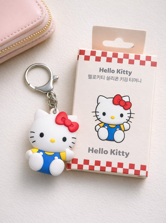 Carte de transport en Corée du Sud sous forme de porte clés, collection Hello Kitty.
