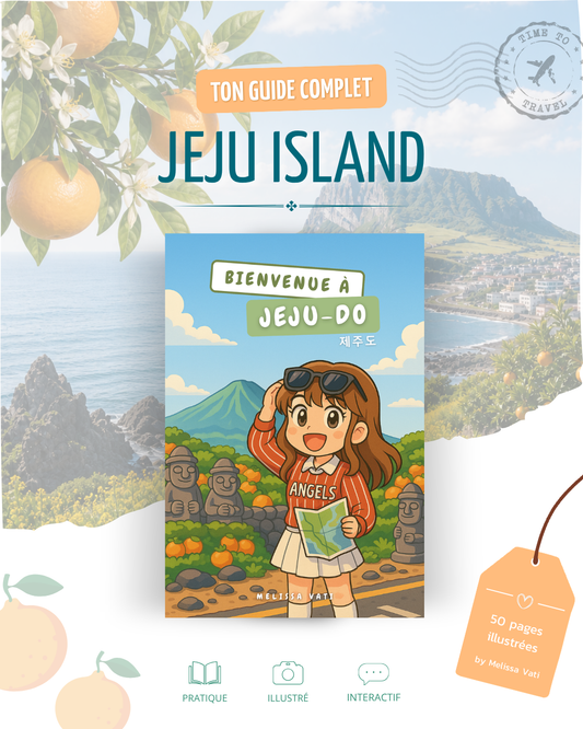 Bienvenue à Jeju - Guide Corée du Sud (Version papier)