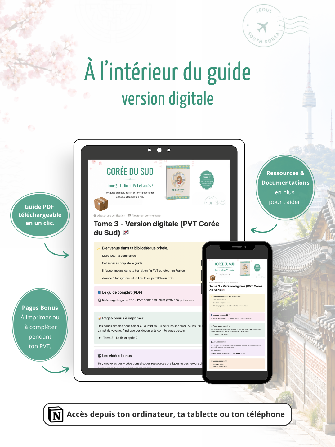 Trilogie PVT Corée du Sud — Version digitale 🇰🇷✨