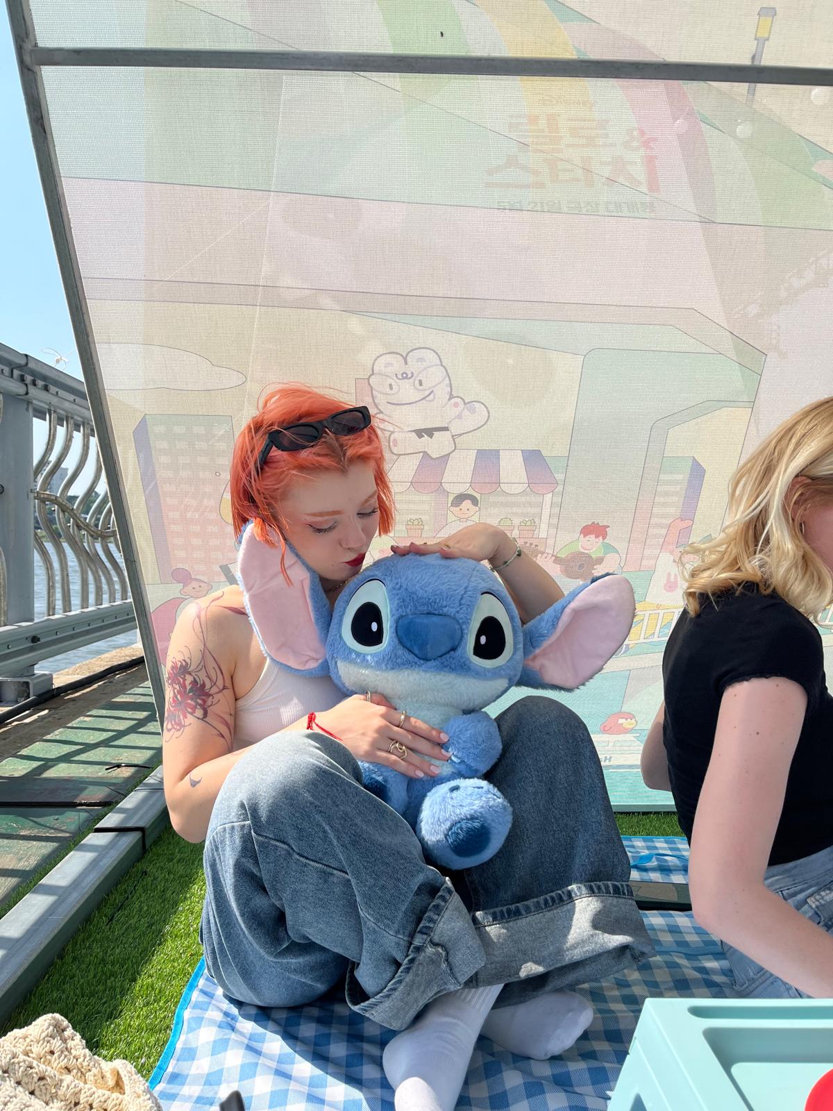 Étudiante française en Corée du Sud lors d'un échange universitaire  Séoul.