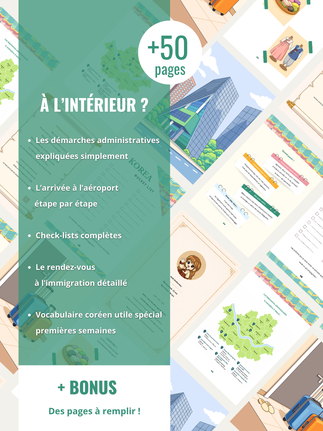 Ce que contient le livrePVT en Corée du Sud, tome 1 la préparation.